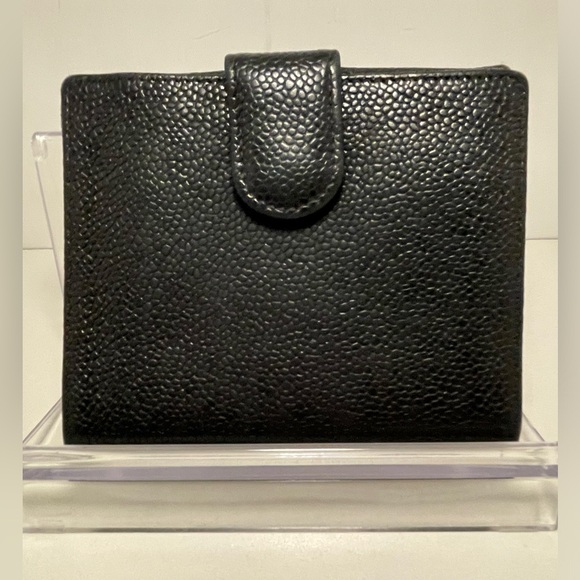 Authentic Chanel, timeless, caviar, compact wallet - Picture 5 of 11